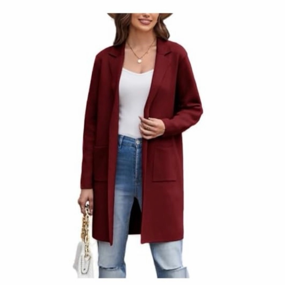Grace Karin cardigan‎ sweater red Size Small | NWT | A3